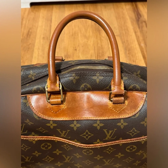Louis Vuitton Monogram Satchel in Brown and Tan - Picture 4 of 16